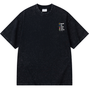 Focus Washed Casual T-shirt