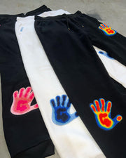 Hand Print Hoodie Set